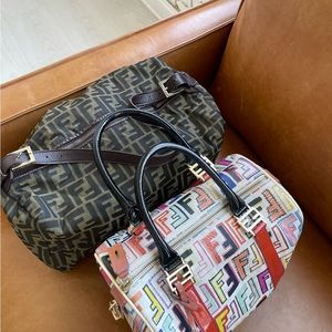 Fendi Zucca Duffel Bag